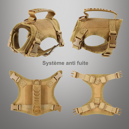 Harnais de sécurité tactique pour chat