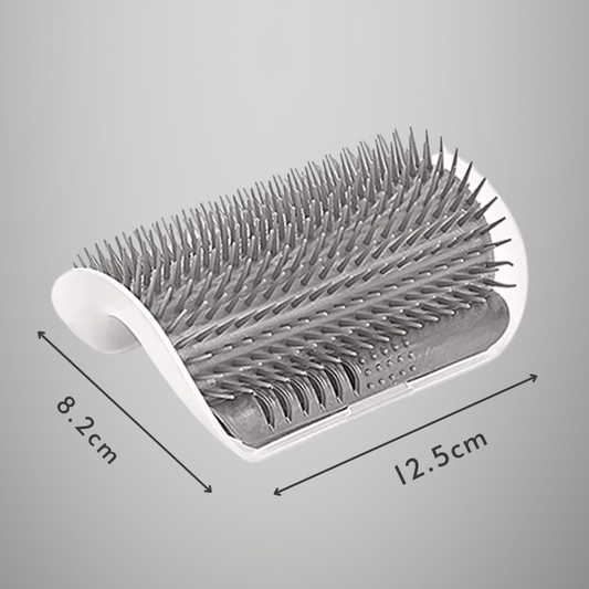 Brosse de massage murale pour chat