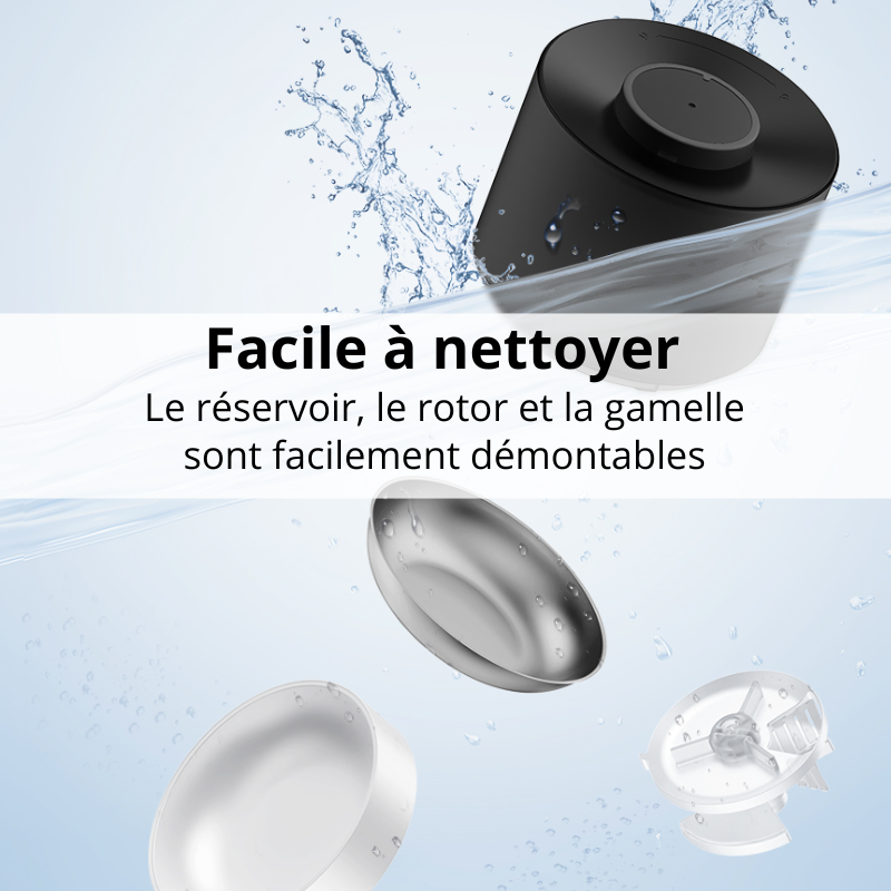 Distributeur de croquettes intelligent avec caméra vidéo, wifi, 3L