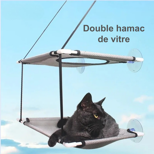 Hamac simple ou double couche pour chat
