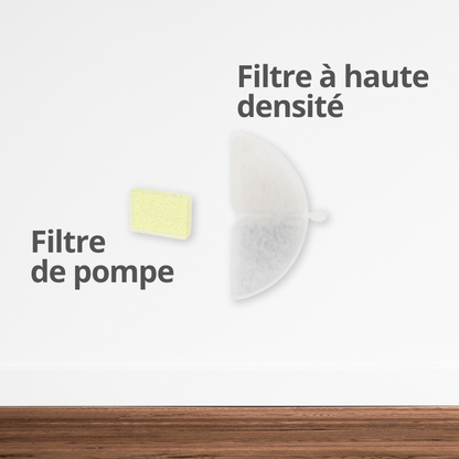 8 filtres pour fontaine à eau 2.5L pour chats