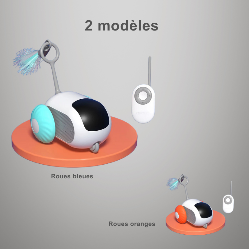 Voiture jouet interactif avec télécommande