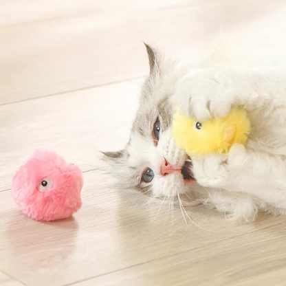 Balle interactive sonore en peluche