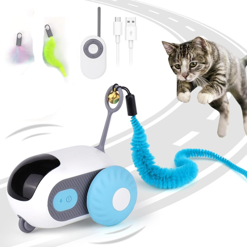 Voiture jouet interactif avec télécommande