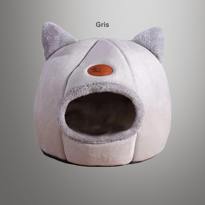 Panier igloo tête de chat