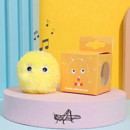 Balle interactive sonore en peluche