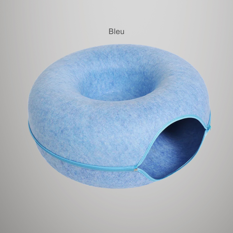Tunnel donut pour chat