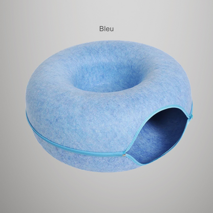 Tunnel donut pour chat