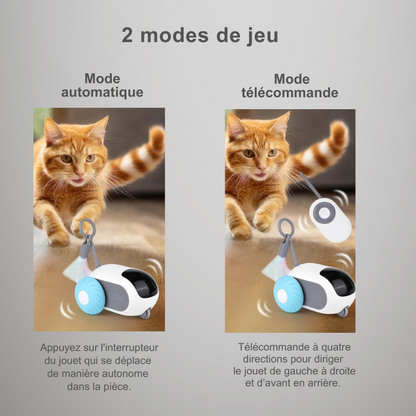 Voiture jouet interactif avec télécommande