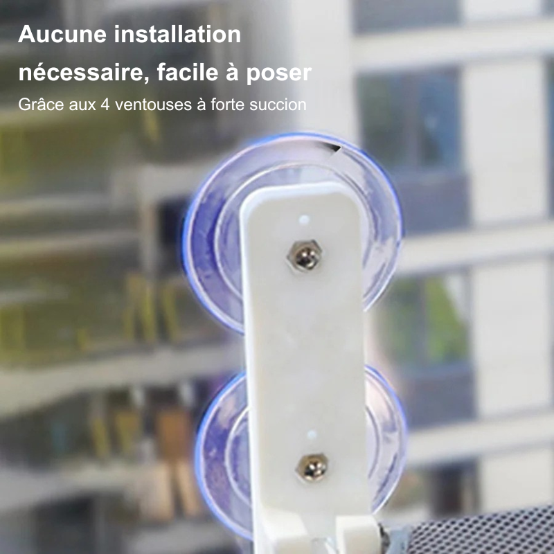 Hamac pliant à ventouse pour vitres