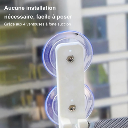 Hamac pliant à ventouse pour vitres