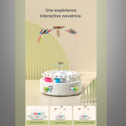Jouet automatique 3 en 1 pour chat