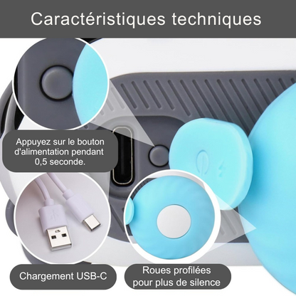 Voiture jouet interactif avec télécommande
