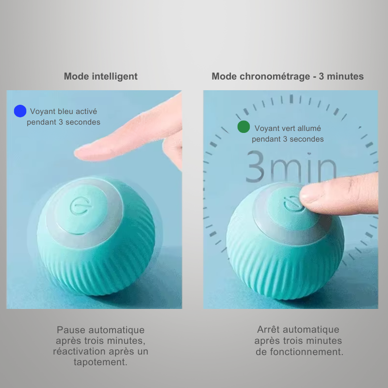 Balle interactive intelligente